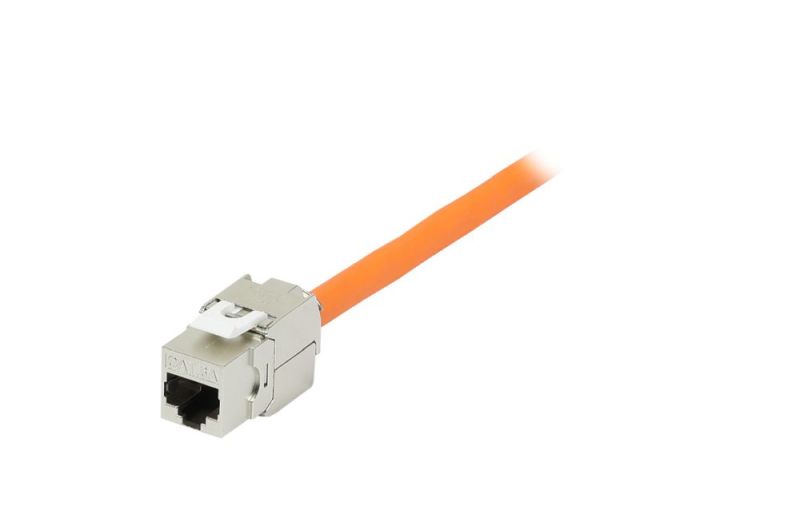 RJ45 Kupplung Cat6A Keystone LAN Patchkupplung für Cat Kabel oder Panelmontage