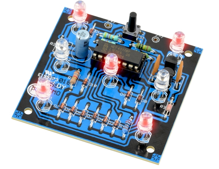 LED_Wuerfel_92-477-00073 Bausatz Elektronischer LED Würfel