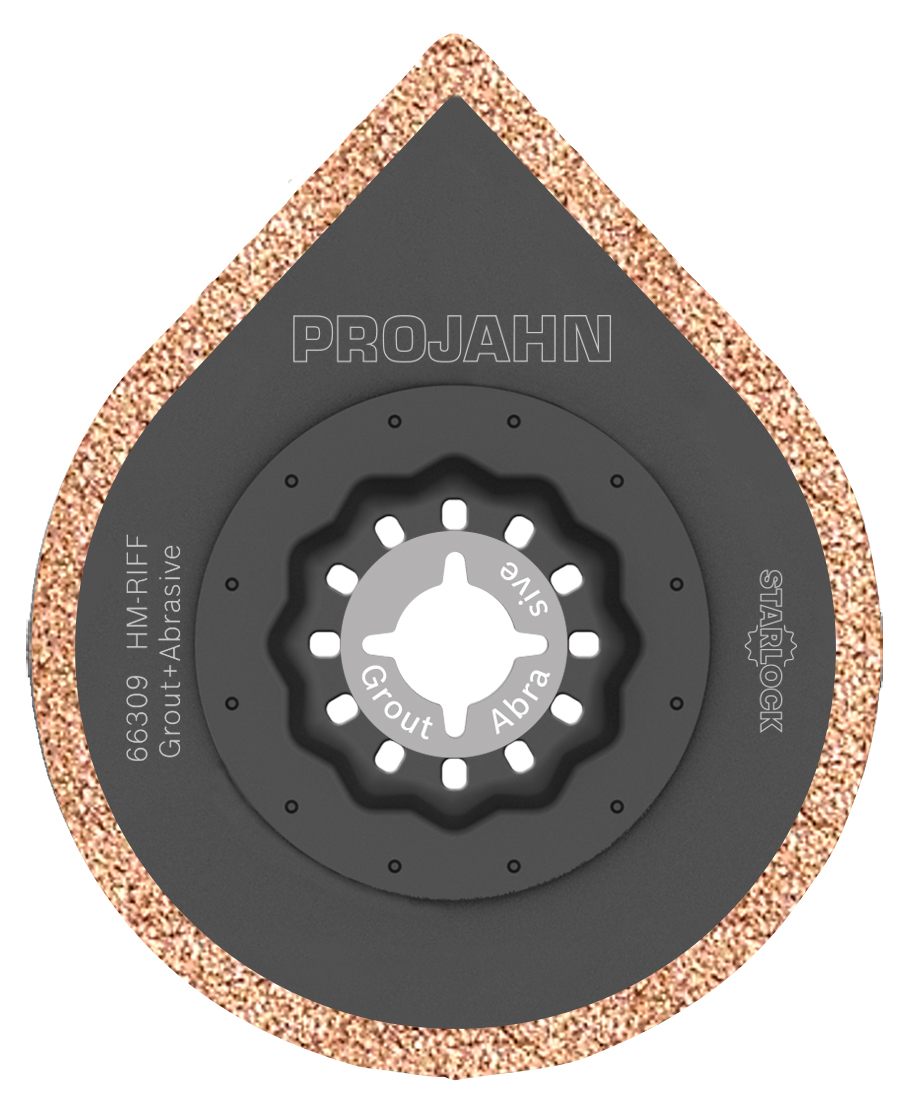 Projahn-66309 Werkzeug 3-in-1 zum bearbeiten entfernen von Mörtel Putz Fugen Gips Stein