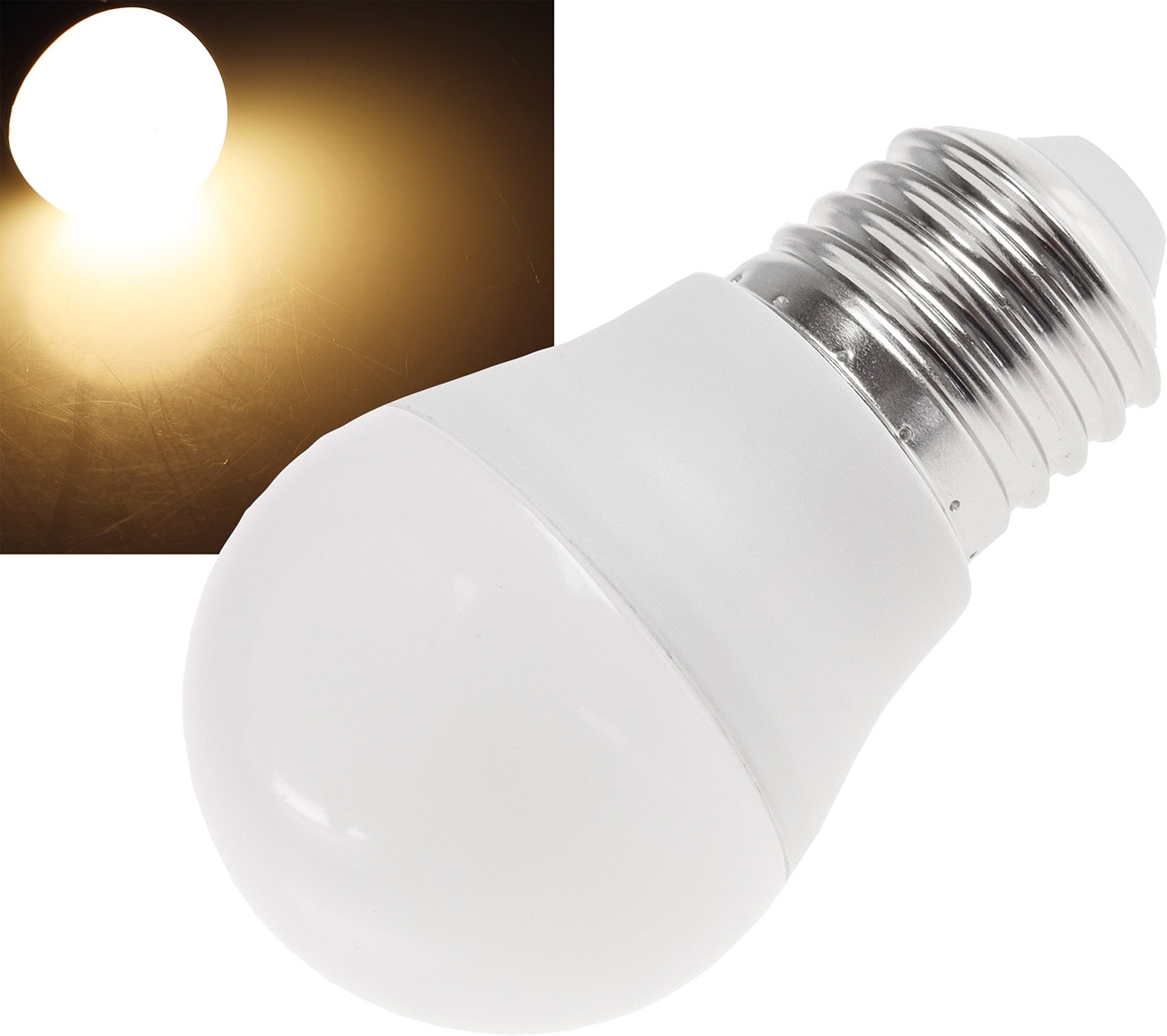 E27 LED Birne 230V 5W 495lm mattiert