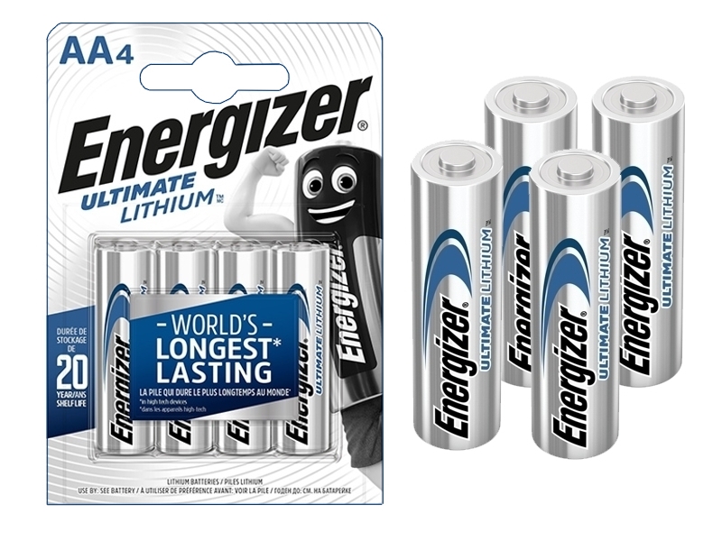 33-460-00671_Lithium_Mignon_FR6_2021 AA Mignon Batterie Lithium LR6  **  4-er Pack