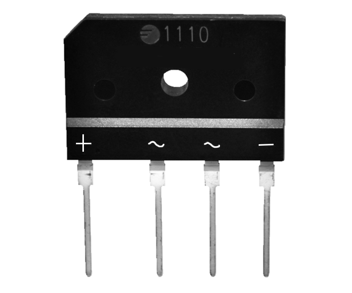 Gleichrichter bis 5A 140V +/ac/ac/- Print RM10-7,5-7,5 Ersetzt auch B80C3700 FBI3 7D1M1 usw