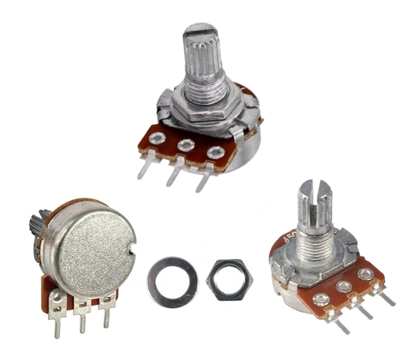 5Kohm LIN POTI Mono Japan mit 6mm Achse geschlitzt 4K7 Achslänge 8mm 5Kohm LIN POTI Mono Japan mit 6mm Achse geschlitzt 4K7 Achslänge 8mm