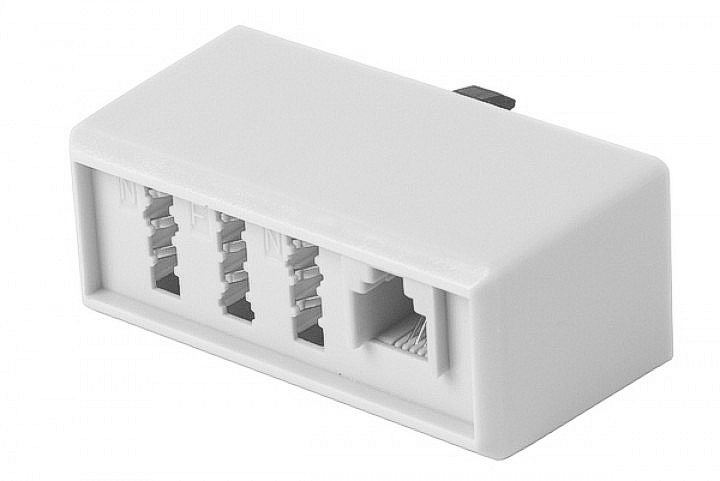 76-882-00023_TAE_Adapter_RJ11 TAE Adapter TAEF Stecker auf NFN und RJ11 Modular