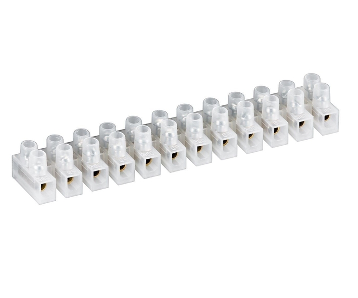 Luesterklemme_39-796-00400_2020 Lüsterklemme 12pol bis 16qmm Range 10-16qmm ca Länge 150mm