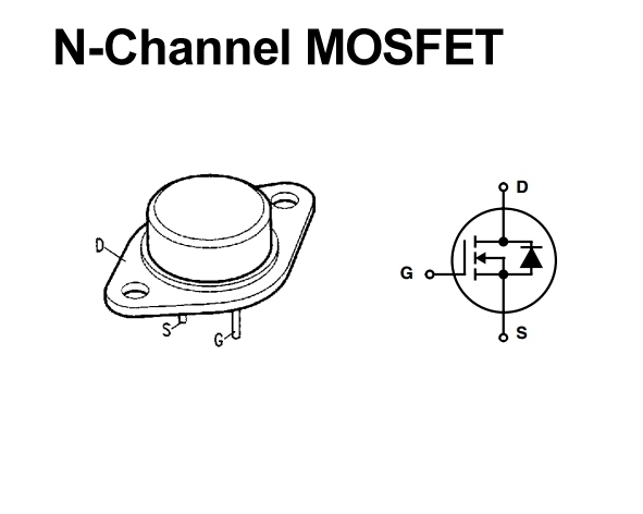 BUZ15-MOSFET-N-FET-Pinlayout