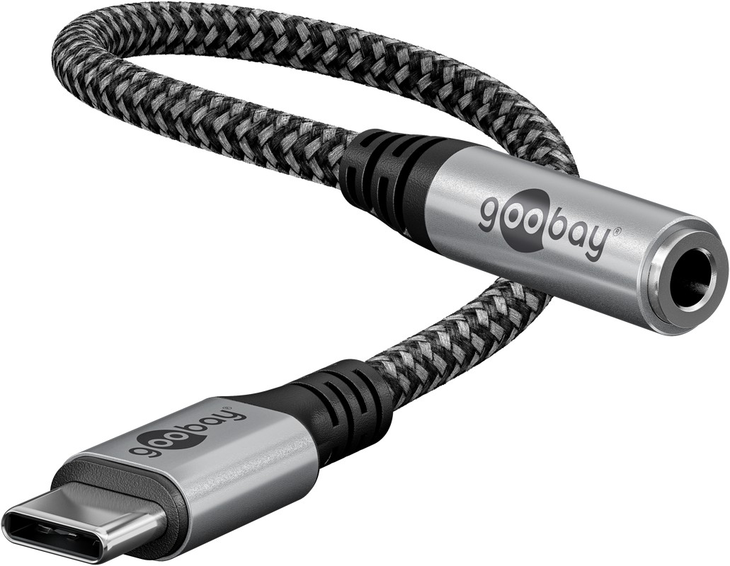 USB-C Audiokonverter USB-C auf AUX 3,5mm Klinkenbuchse 3-Pin