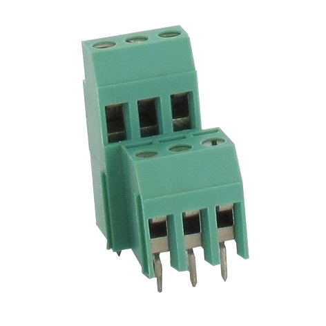 39-796-00900-110479_02-Bild-BB Printklemme 6pol 2x3pol RM5 mit Drahtschutz MKKDS-3/3 1721032