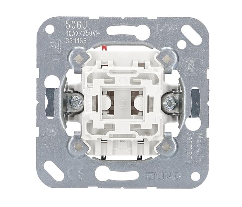 Jung 1-fach Schalter-Einsatz 506U Wechselschalter