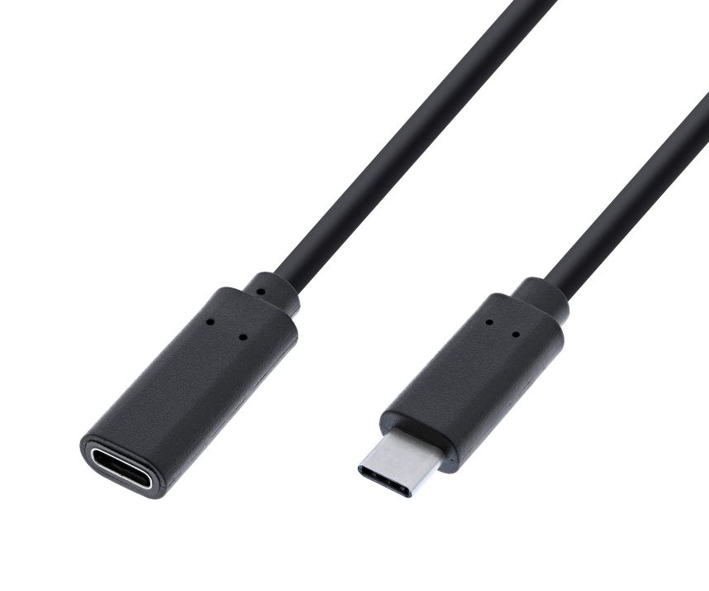 USBC_Verlaengerung_53-682-04035 2m USB-C Verlängerung USBC-Stecker auf USB-Buchse