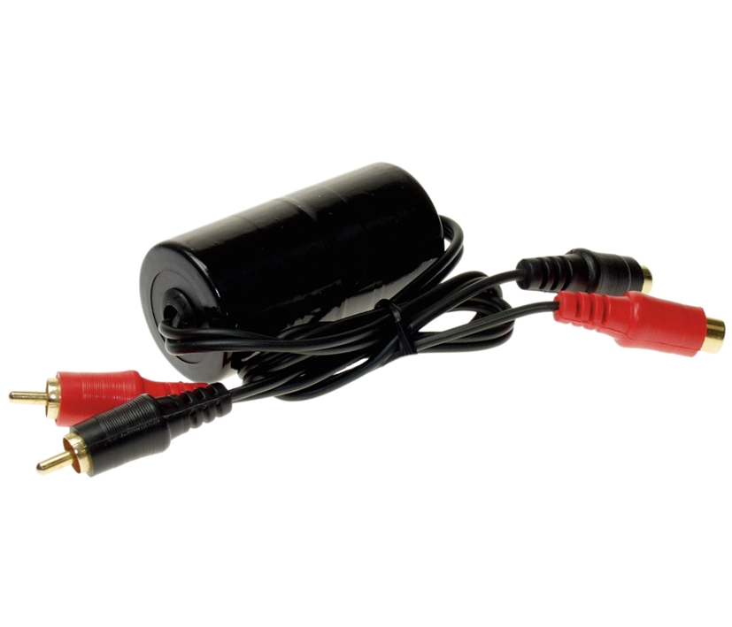 Audio_Massetrenner_41-105-00002 Audiotrafo Entstör-Filter Cinch Cinch Stereo Masse Entkoppler Massetrenner