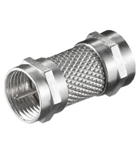 F-Stecker Verbindungsstück 2xF-Stecker F-Stecker Verbindungsstück 2xF-Stecker