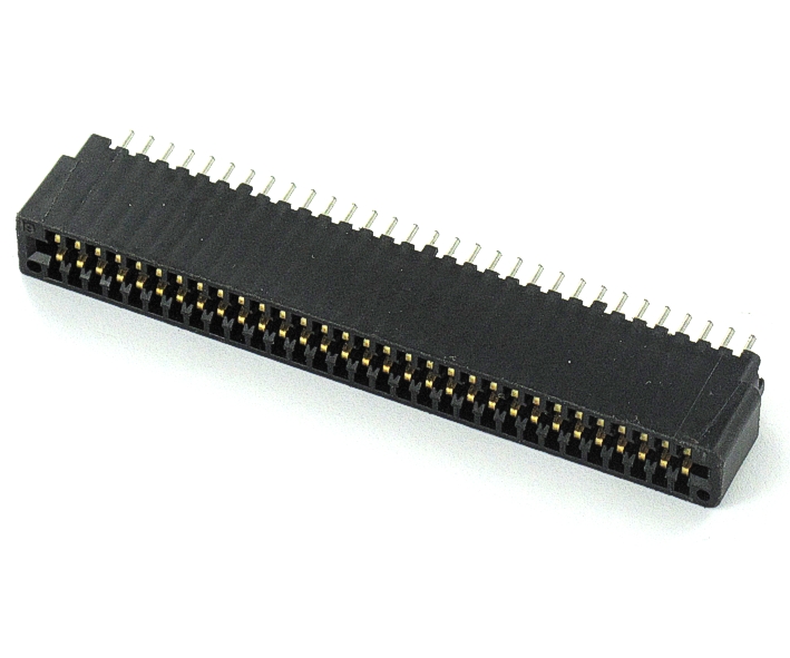 64pol_Slotverbindr_40-900-00460_B01 62pol Steckverbinder 2x31pol Slotverbinder RM2,54 Steckkartenslot