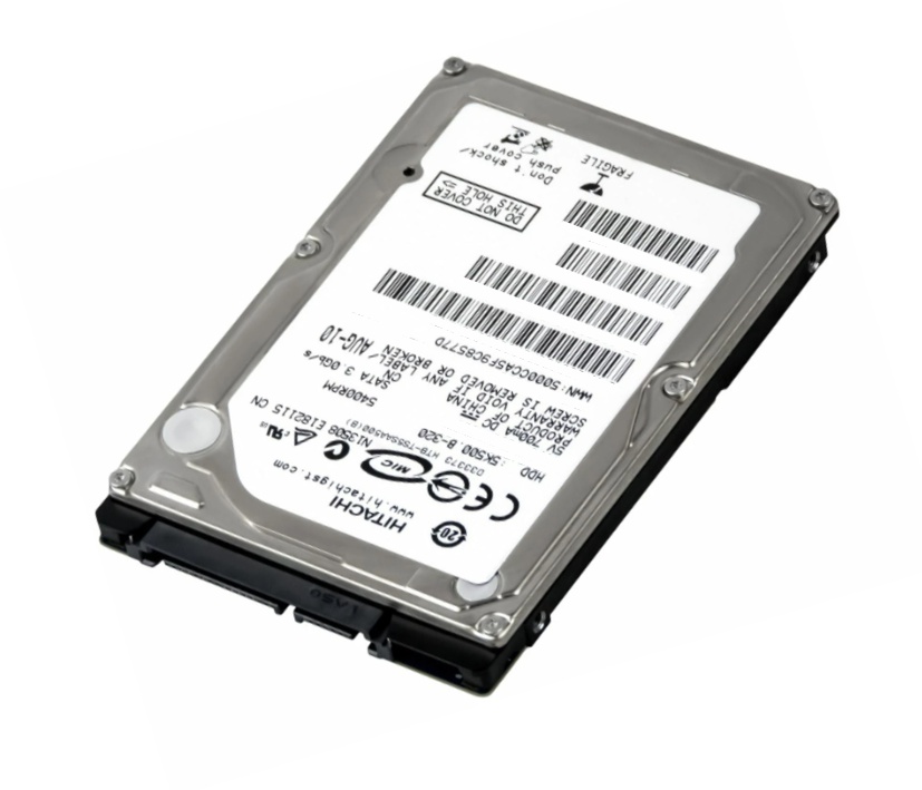 320GB SATA 2,5zoll Festplatte Hitachi Travelstar 5K500.B HTS545032B9A300 Refurbished
