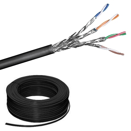 Cat6 Erdkabel LAN Kabel Netzwerkkabel 100m LAN Outdoor Verlegekabel