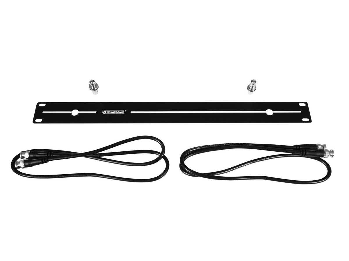 Funkmikro Antennebuchsen BNC Montage Set 19zoll Rackkit Funkmikro Antennebuchsen BNC Montage Set 19zoll Rackkit