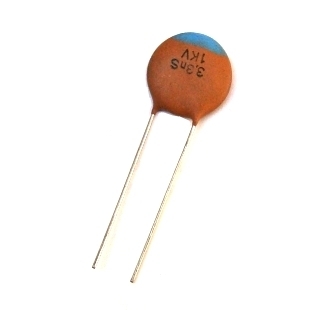 28-720-01800-Kerko-Hochspannung-Bild-01 3,3nF 1000V Entstörkondensator Scheiben Kondensator bis 1KV