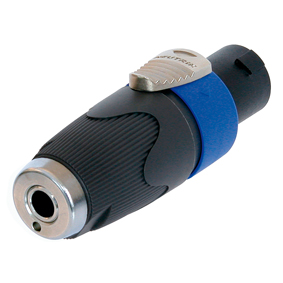 39-852-00128-NA4LJX Adapter Speakon Stecker auf 6,3mm Klinke