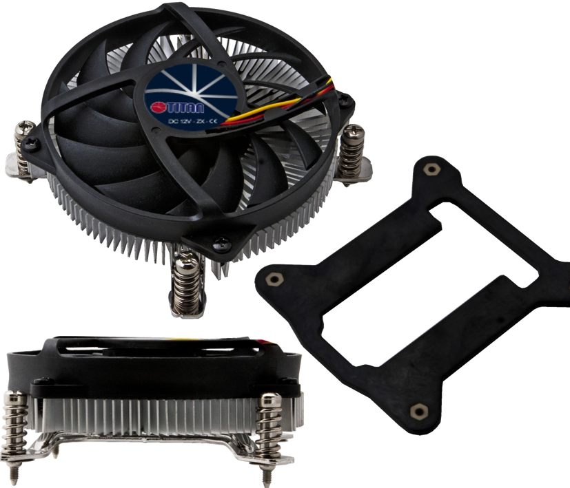 CPU Kühler mit Lüfter zu Intel LGA 1155 LGA 1156 zu INTEL i3 i5 i7 Lüfter 95x95mm