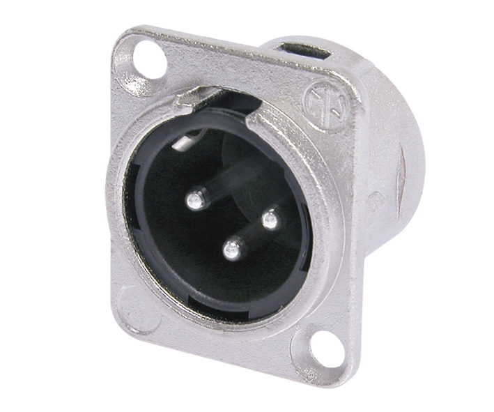 39-852-00230_NC3MDL1_Rueckseite_03_20 3pol XLR Einbaustecker D-Type Einsatz