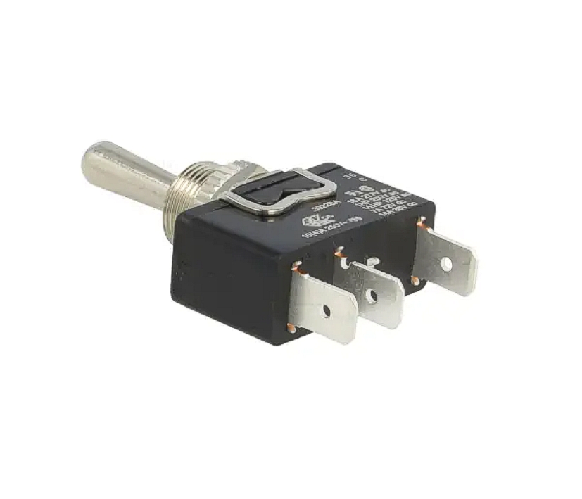 Kippschalter Ein-Aus IP67 bis 16A 250V 1xUM Wechslerkontakt GW-DM 12mm