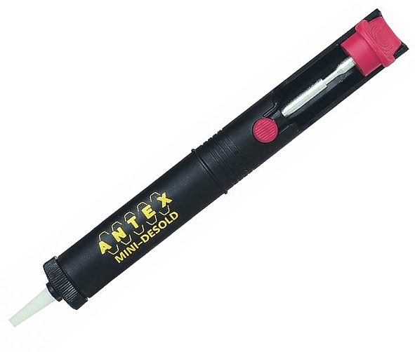 Entloetpumpe-Antex-44-789-00100 Entlötpumpe 200mm Lötsaugpumpe ANTEXT Mit Teflon-Spitze