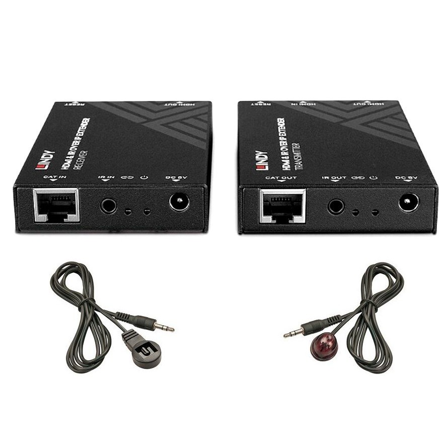 HDMI Umsetzer HDMI über LAN Netzwerkkabel 1x CAT5 CAT6 CAT7 bis zu 150m HDMI Extender über IP LAN