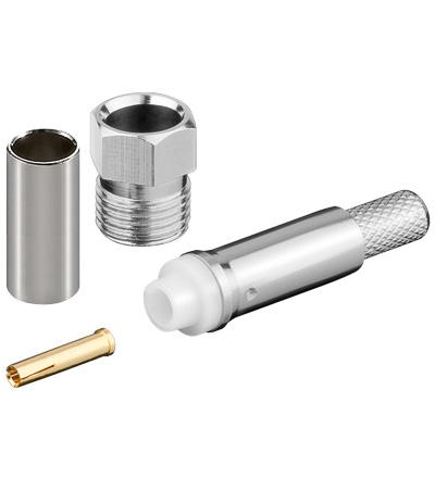 FME Stecker female Kupplung für RG58 Crimpversion FME Stecker female Kupplung für RG58 Crimpversion