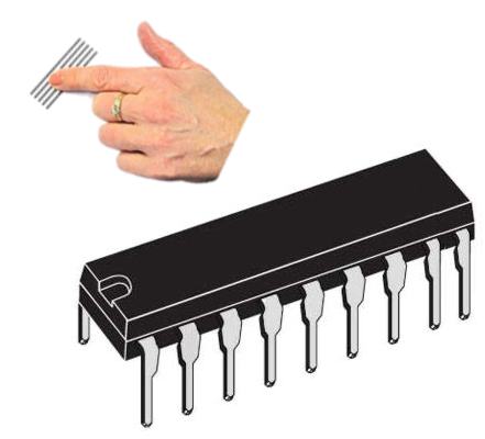 IC-DIP18_2018_003_SAS_SerieTTlkvTauRkxsy SAS5900 DIP18 Berührungssensor 4fach Touch Sensor