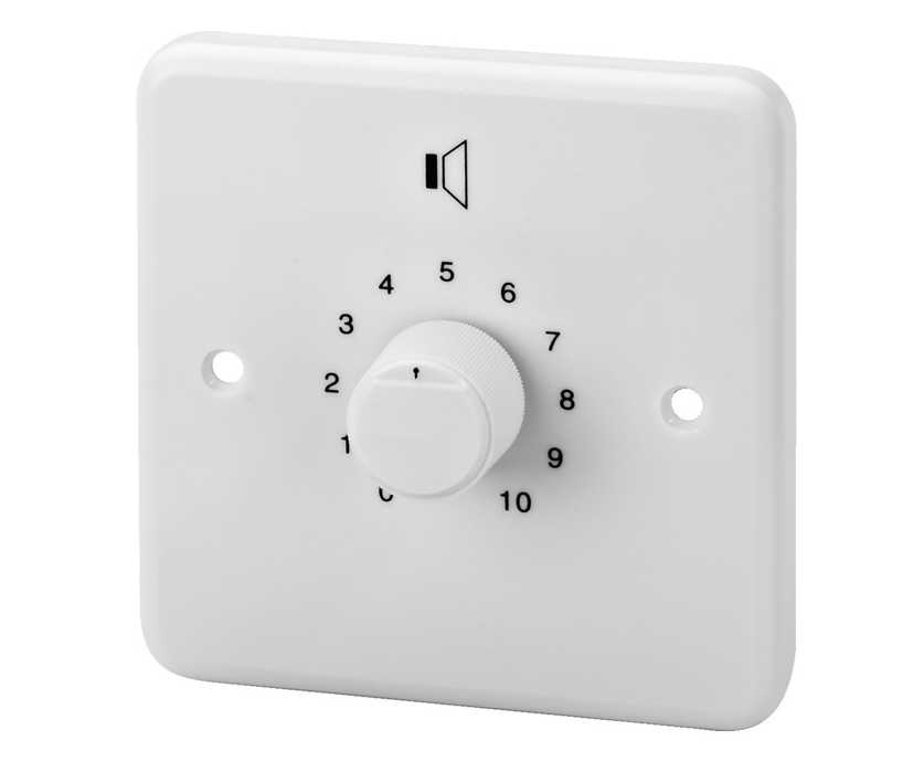ELA 100V Lautstärkeregler UP 50W rms 100W Peak Weiss ELA 100V Lautstärkeregler UP 50W rms 100W Peak Weiss