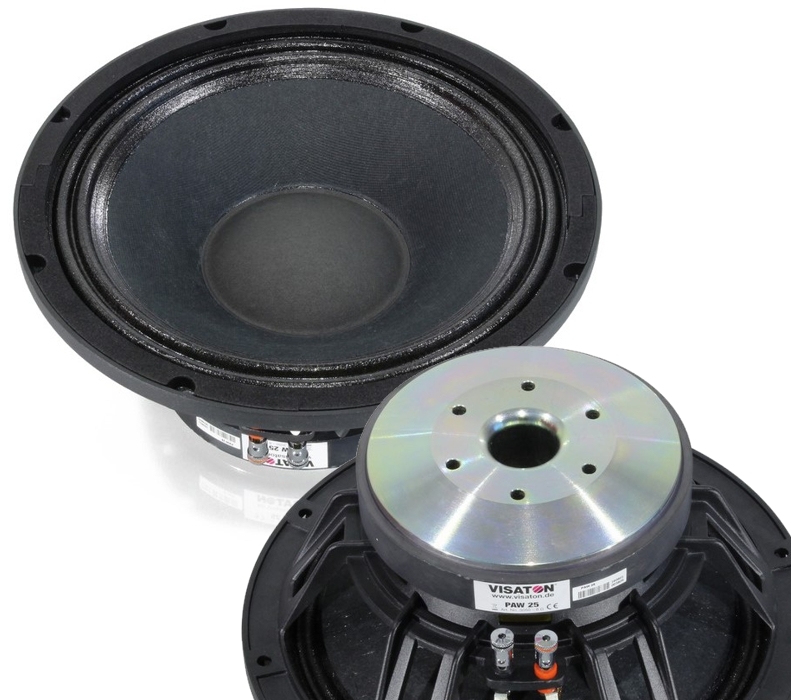 10zoll_PA-Bass_Tiefmitteltoener_paw25_1_83-767-01410d0Zizvy38Er51 264mm 10zoll Basslautsprecher 450W 8ohm harte Sicke PAW25