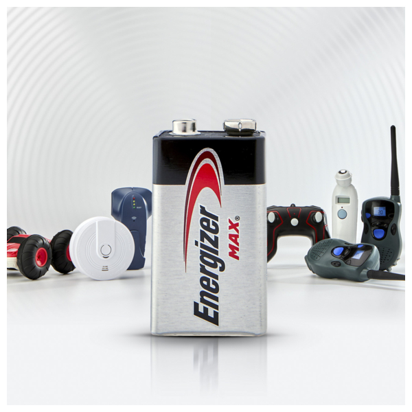 9V Batterie Alkaline Energizer Max 6LR61 9Volt Block