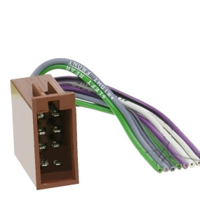 41-153-00080_2015_01 ISO Lautsprecheradapter DIN ISO Stecker mit offenen Kabelenden