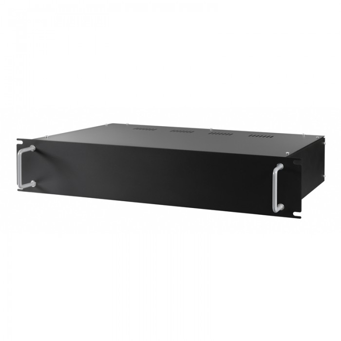 2he_19zoll_gehaeuse_52-625-00597-B1 Leergehäuse 2HE 482mm ( 19zoll Gehäuse ) 482x290x88mm Schwarz