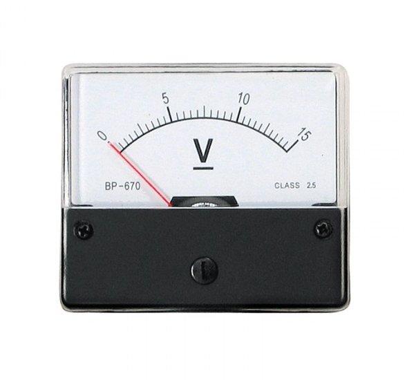 15V_Drehspulinstrument_90-570-00260 15V Drehspul Instrument 70x60mm 15VDC