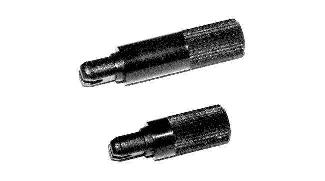 61-705-00140-big-SA5214 Steckachse für Trimmer Länge 19mm mit Achse 6mm Black