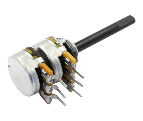 4mm-Stereo-Poti-OMEG-201657c06f3f5364f 100Kohm Poti Stereo 100K LIN 4mm Kunststoffachse