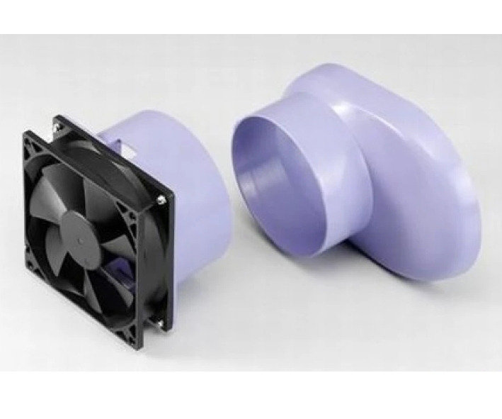 Luefteradapter_92mm_94-795-00840 Lüfterhalter Lüfteradapter Lüfterbefestigung 92x92mm Fan Duct