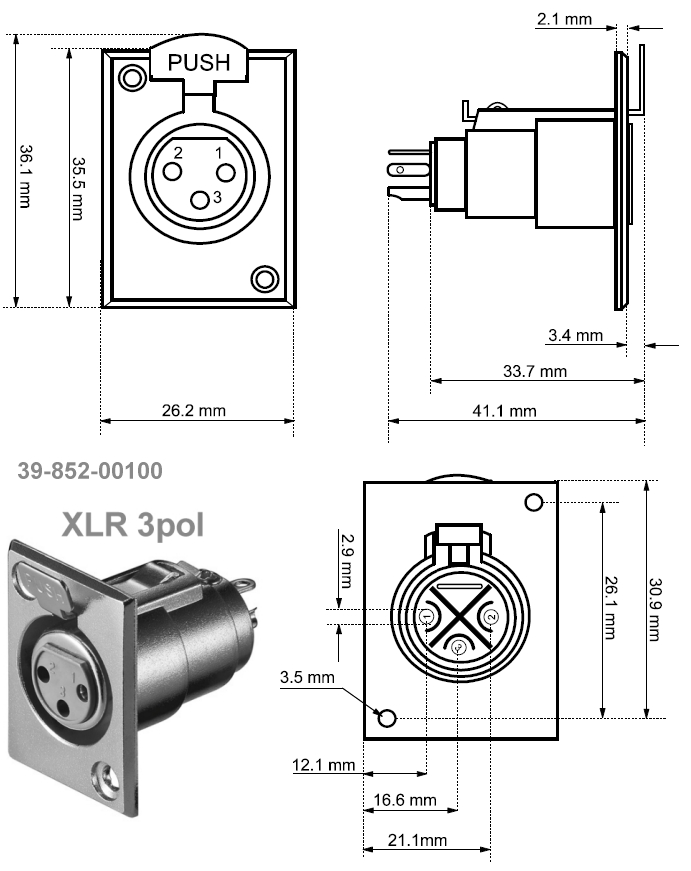 39-852-00100_XLR_Buchse_Zeichnung