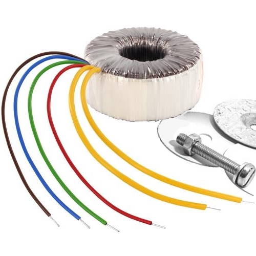 160VA-Ringkerntrafo 12VAC Ringkerntrafo 12V Trafo 160VA 2x12V oder 24VAC