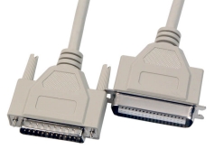 LPT Druckerkabel 5m Sub-D Kabel 25pol Stecker auf 36pol Centronics IEEE1284