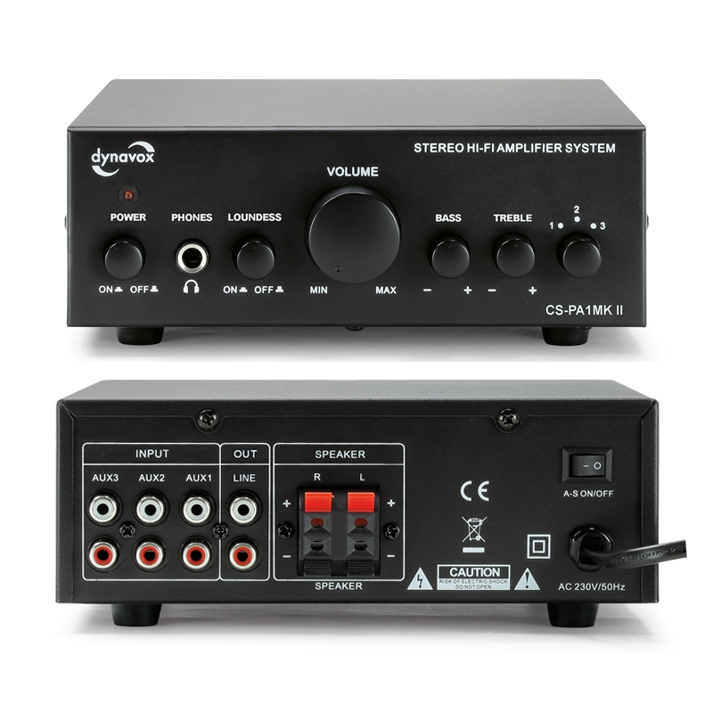 Mini_Verstaerker_60W_CSPAMK2_88-500-00512 Verstärker CS-PA1-MK2 Mini-Verstärker 2x30Watt 2Kanal Stereo Schwarz