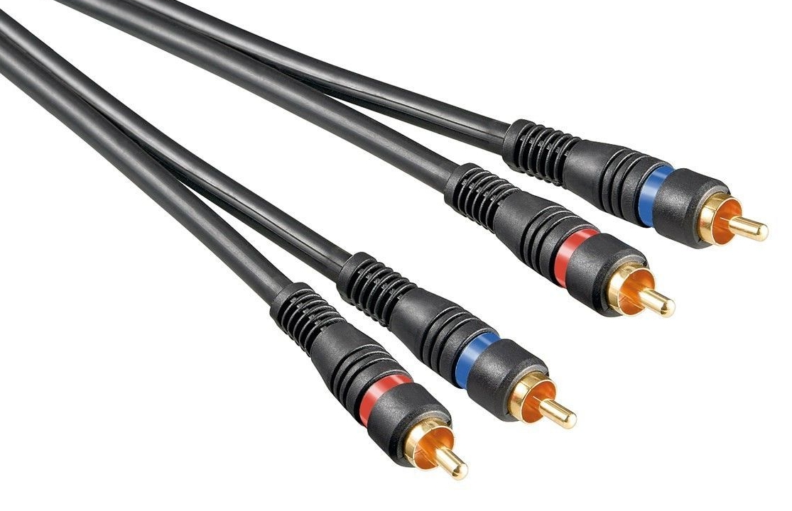 1,5m Cinchkabel Stereo 2-fach geschirmt AVK-Serie