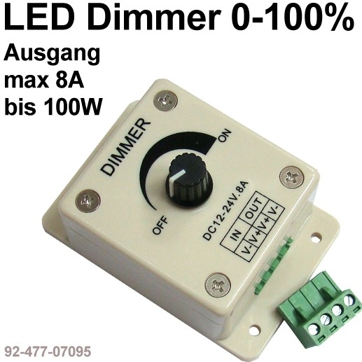 92-477-07095-led-dimmer-3a-bild2012 LED Dimmer 12V oder 24V 100W