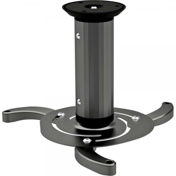 55-330-00664-Beamerhalter-Schwarz Beamer Deckenhalterung 80-170mm Universal Halter