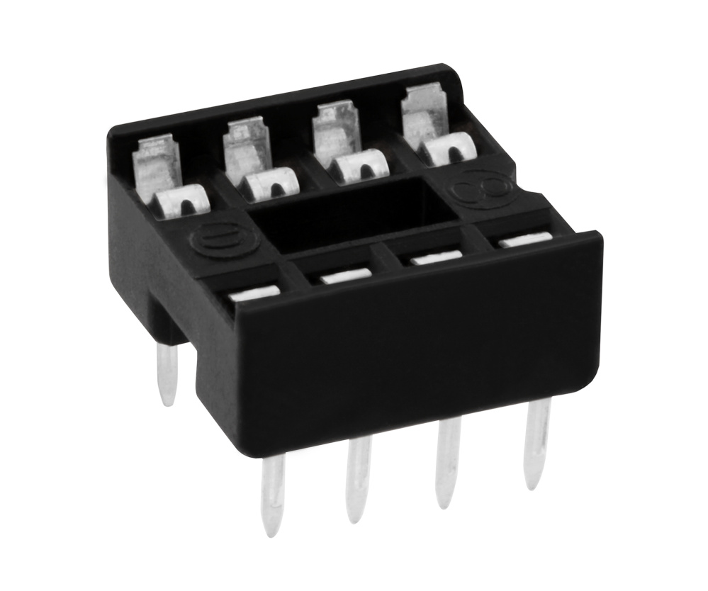 8pol-IC-Fassung-46-665-00002 IC Fassung 8pol Standard RM 2,54mm