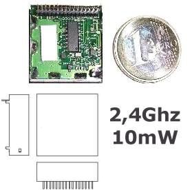 2,4GHz Funksender 10mW 4Kanal Video und 2xAudio