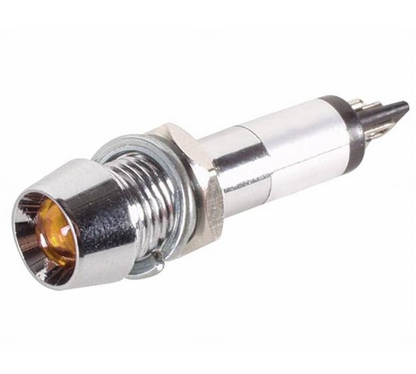 220V_led_signallampe-32-747-01075-SMAL 230V LED Signallampe in Gelb 10mm Signalleuchte Kontrollbirne