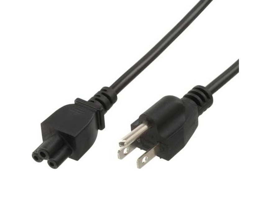 2m USA Netzkabel 3pol NEMA 5-15P USA Stromkabel auf IEC320 C5 MickyMaus Stecker