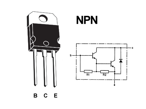 TIP140-TIP141-TIP142-NPN-Darlington-TO218